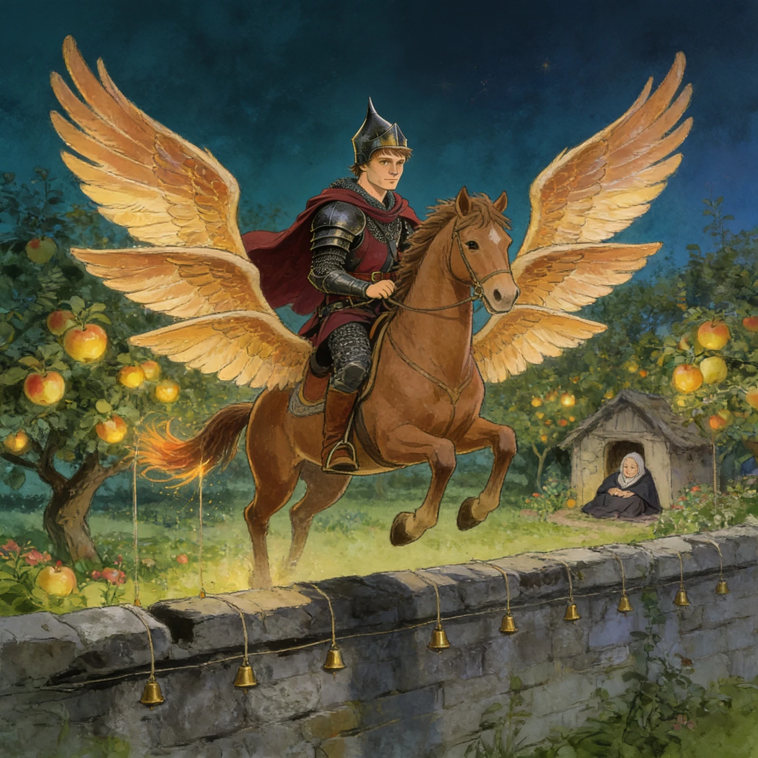 The Bold Knight, the Apples of Youth, and the Water of Life