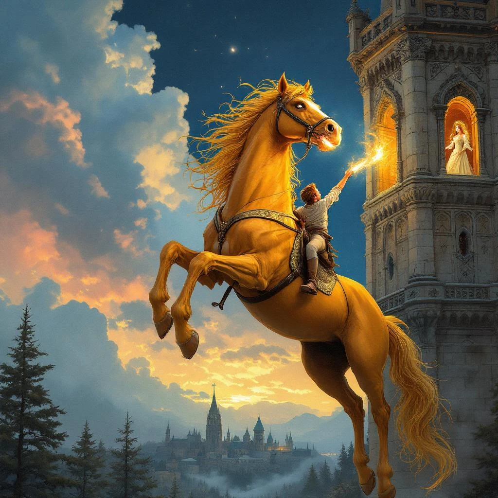 Sivka-Burka, the Magic Horse